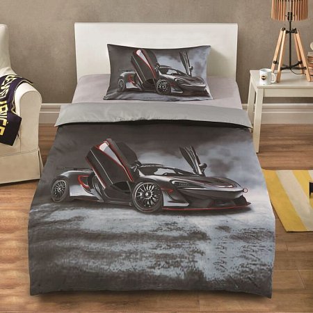 3D ložní povlečení Super Sport Car